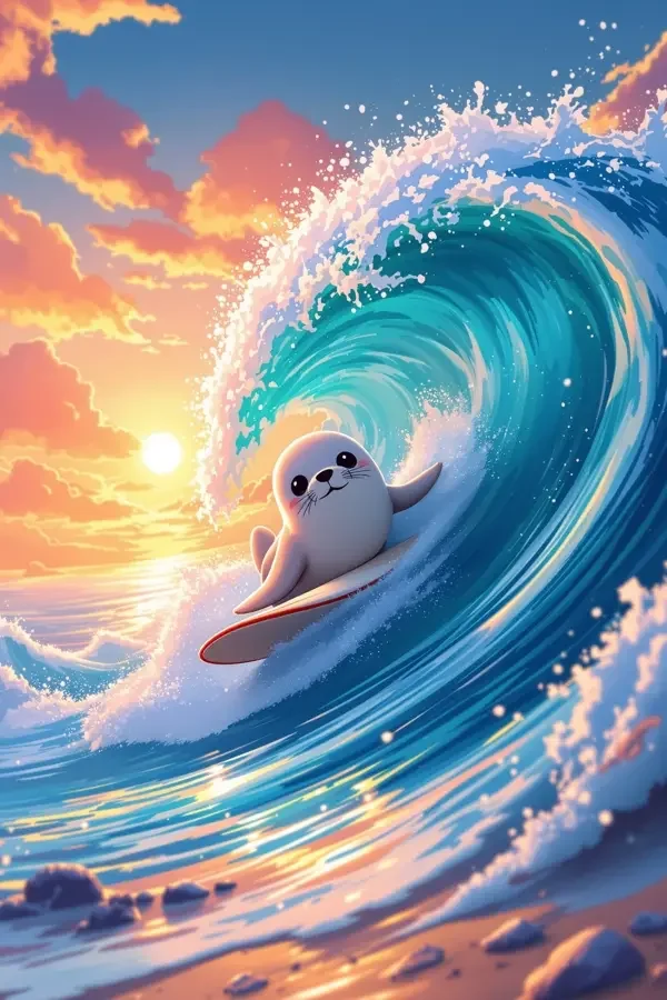 浪花小骑士 封面海报